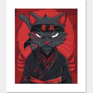 Kimono Cat Posters and Art